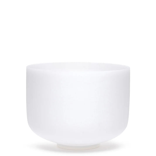 Bol chantant en cristal givré Crystal Tones – vue de face.