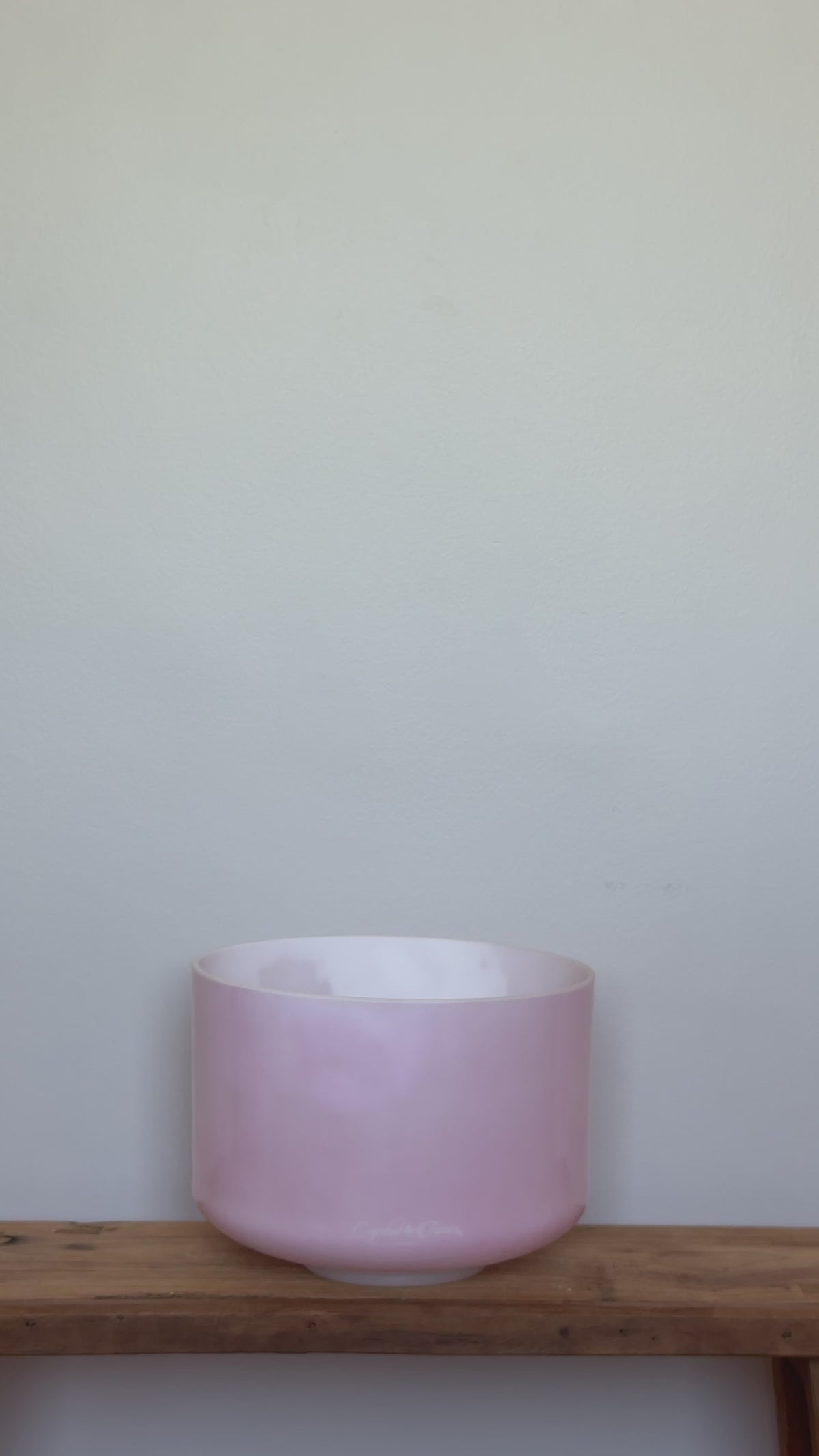 Pink Ocean Gold, Frosted Inside Bowl™, 9" A-5